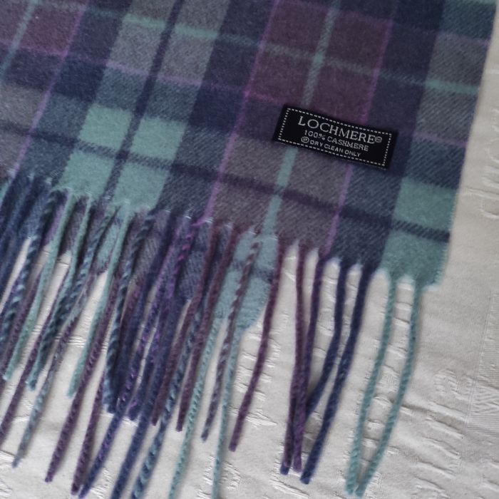 Новый шарф  Lochmere 100% кашемир, шерстяной
