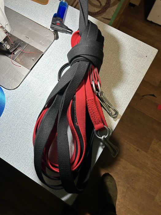 Ліци  (віжки) з парашутної стропи упряж для коней