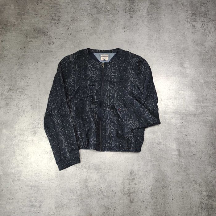 DAMSKA Elegancka Kurteczka Bomberka Rozpinana Tommy Hilfiger Denim