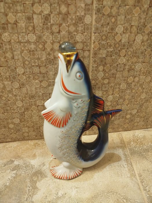Кувшин у вигляді риби, керамічний, 700 мл