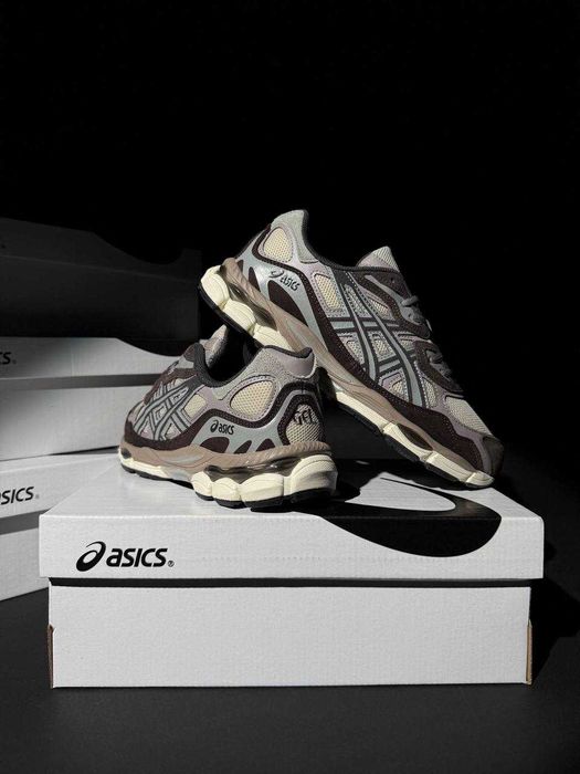 !SALE! ASICS GEL-NYC Beige Grey Brown 41 42 43 44 45 асікс