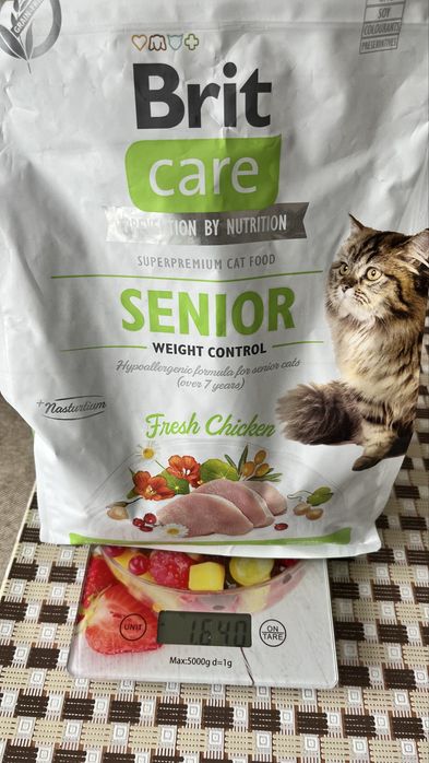 Brit Care для котів 7+ 1.6 кг