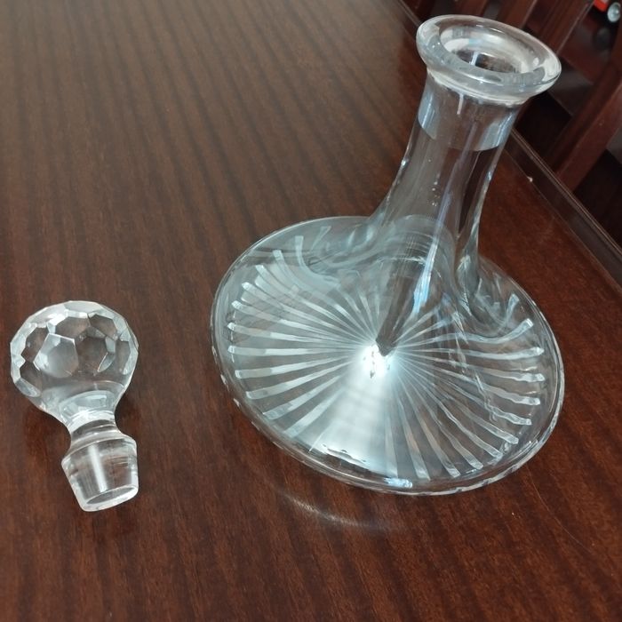 Garrafa Decanter em Cristal Atlantis