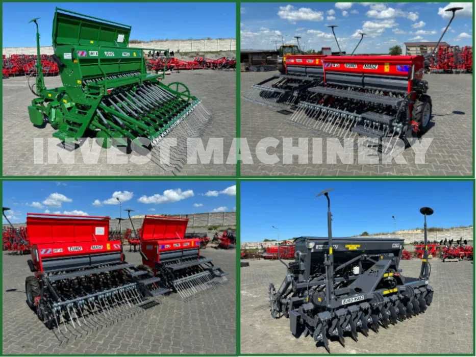 ZESTAW NABUDOWANY/SIEWNIK talerzowy/agregat talerzowy bezorkowiec EM!!