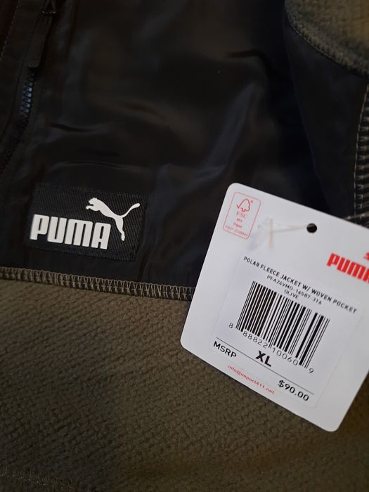 Толстовка Puma  USA худі флісова оригінальна