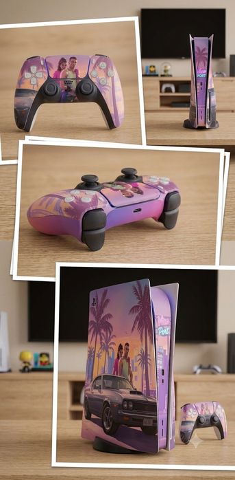 PS5 e Comandos PS5 personalizados GTA6 [LIMITADO]