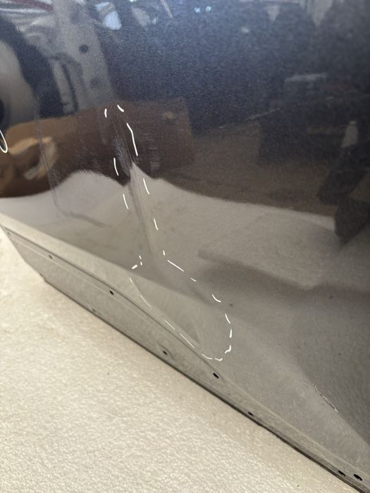 Toyota RAV4 V 5 18- drzwi lewy tył lewe tylne chrom listwa