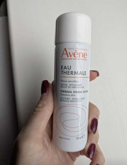 Термальна вода avene eau thermale water 50мл (для зволоження)