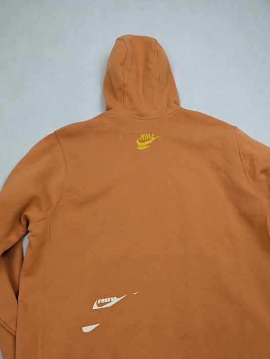 NIKE pomarańczowa Bluza z kapturem M