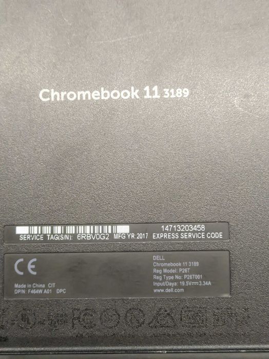 Dell Chromebook 11 3189 Сенсорный 2-в-1