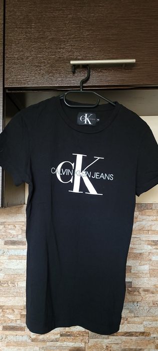 Oryginalna czarna damska koszulka t-shirt Calvin Klein Xs
