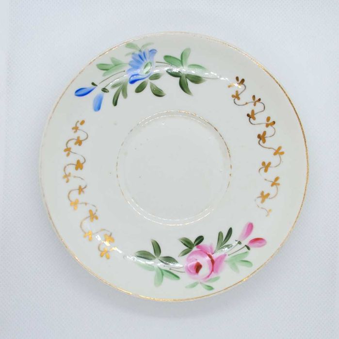 Chávena de chá com pires Vista Alegre (1881/1921)