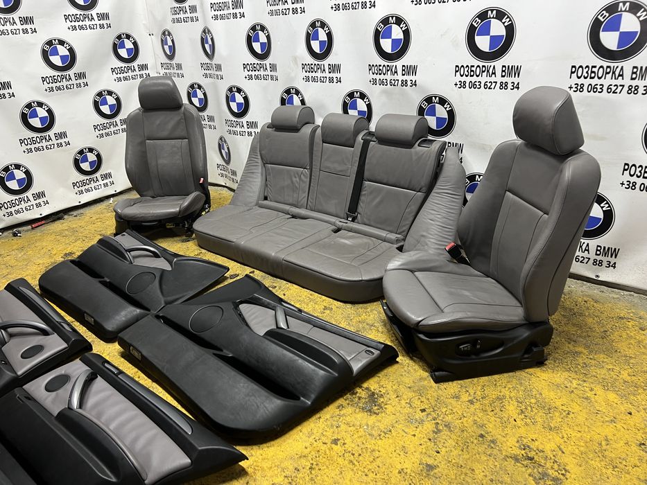 Салон bmw e53 x5 сидіння шкіра елктро бмв х5 обшивки