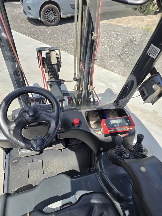 Wózek widłowy elektryczny Linde E14 UDT waga RAVAS widlak 48v sztaplarka 1400kg