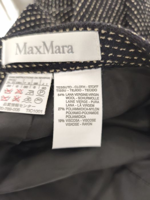 Spódnica wełna wool elegancka poszukiwana modna must have hit Max Mara