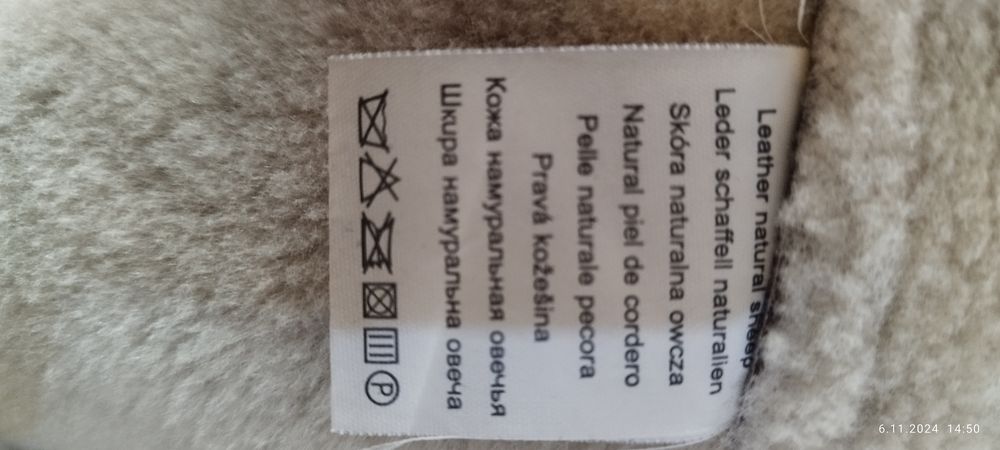 Kożuch z naturalnej skóry