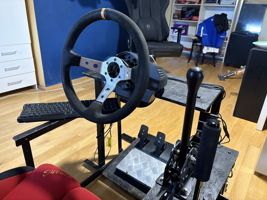 SimRacing stelaż cały kompletny zestaw TMX PRO SEKWENCJA RĘCZNY