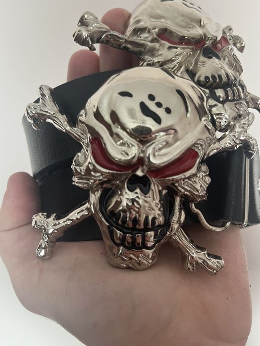 Ремні з черепом sk8