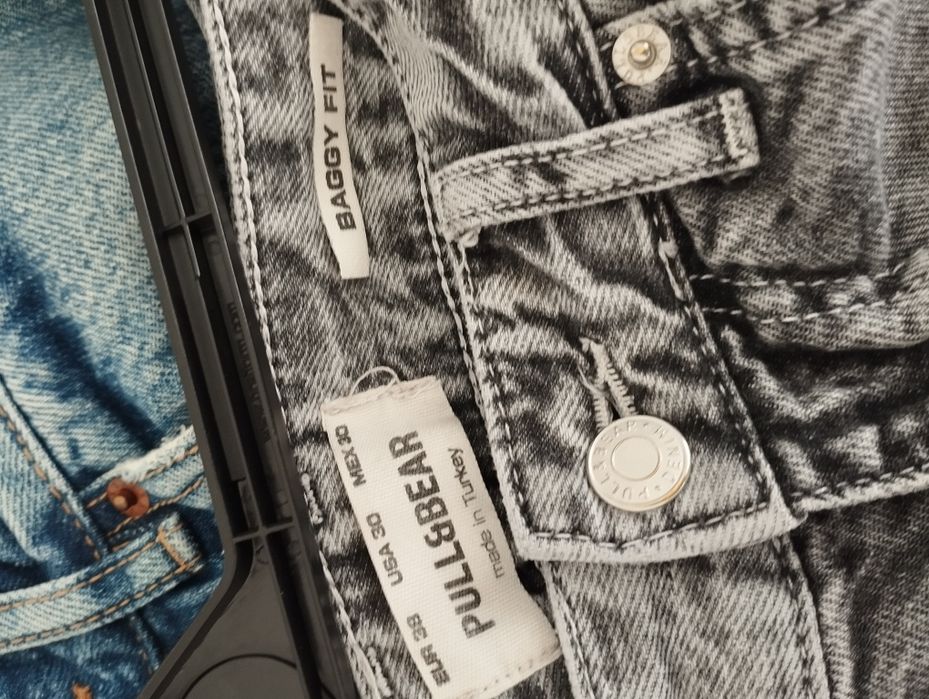 Calças de ganga  baggy fit