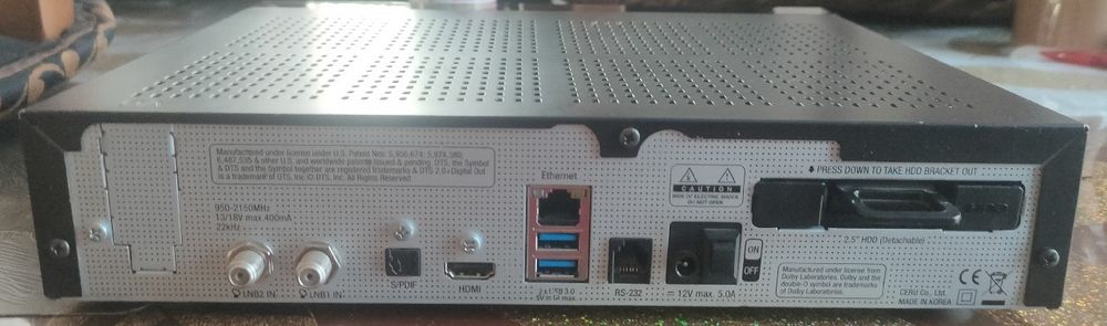 Vu+ SOLO 4K z dyskiem SSD 128GB