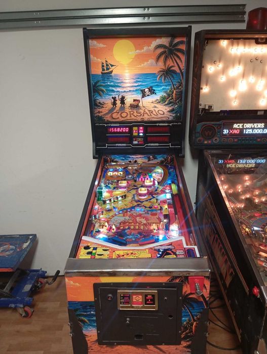 Pinball flippers Corsário