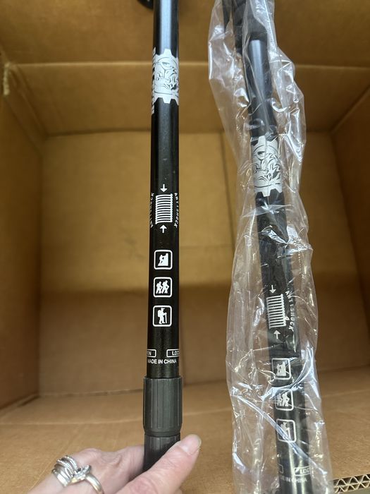 Kijki trekkingowe komplet nowy