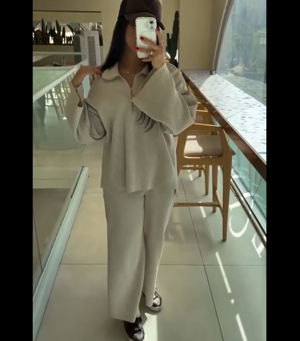 Костюм ангора рубчик