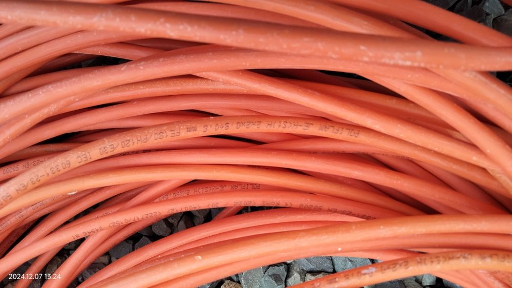 105 metros de Cabo eléctrico instalação SADI incêndios