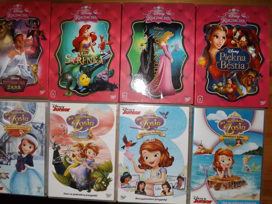 Jej wysokość Zosia dvd bajka disney film