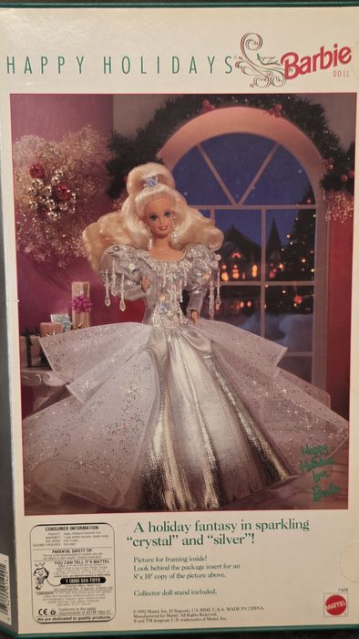 Вінтажна лялька Barbie Happy Holidays 1992