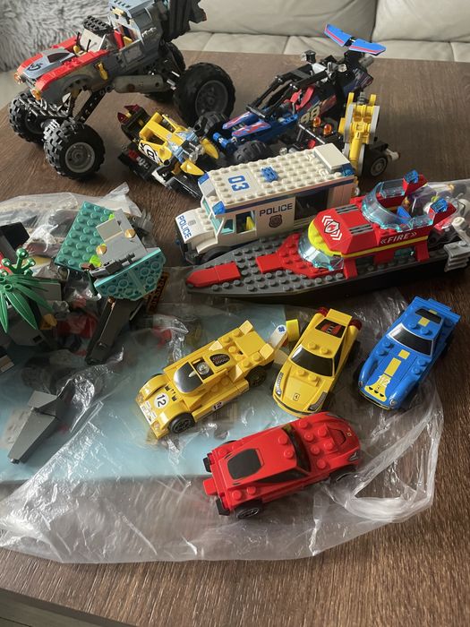 Lego mix pojazdy ninjago, city, marvel