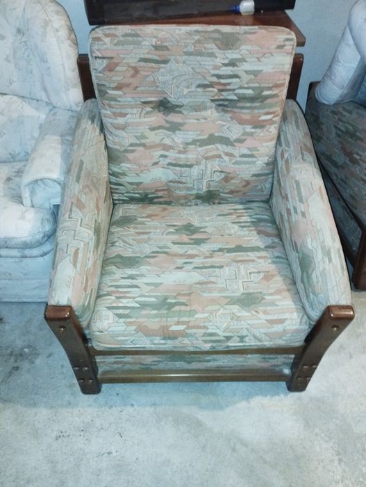 Conjunto de sofas, com sofá cama