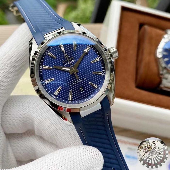 Годинник Omega Seamaster Aqua Terra 150m - Blue Dial - Co-Axial Automatic Watch