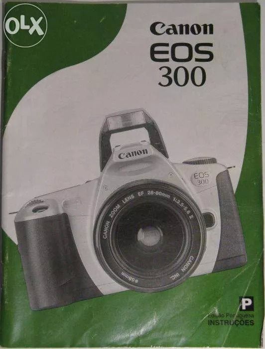 Câmara Fotográfica CANON EOS 300 - SLR de filme (Rolo)