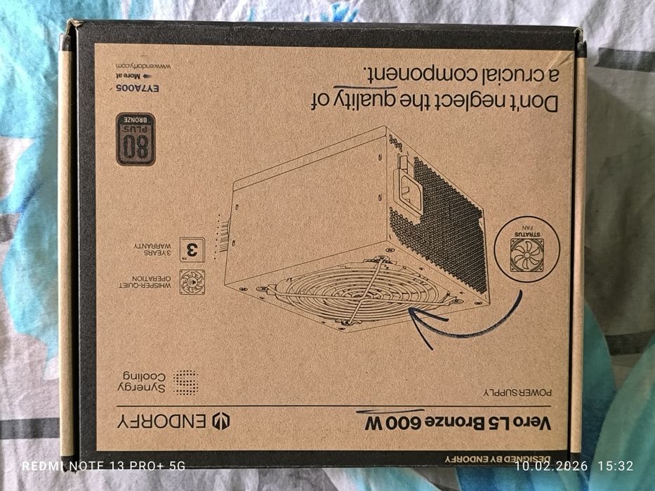 Endorfy Vero L5 600W 80Plus Bronze BOX