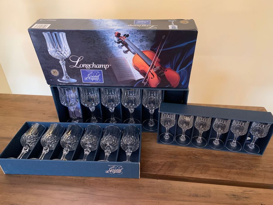 Copos em cristal - Marca Cristal d’Arques