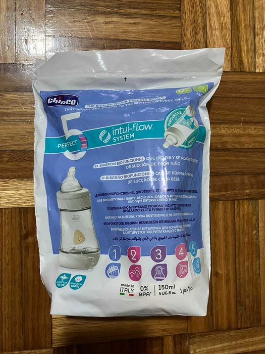Biberão Chicco Intui Flow System Novo Selado Para Venda451667612853217283