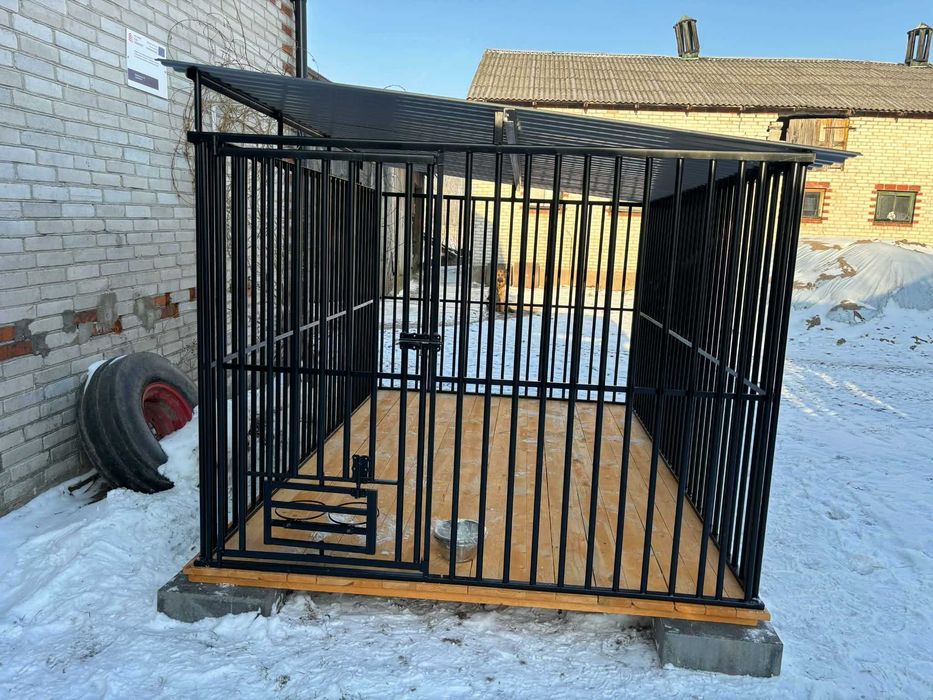 Mocny kojec stalowy dla psa