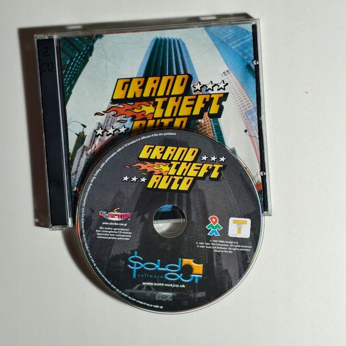 Gra Pc - Grand Theft Auto 1 I Gta Pierwsza Część