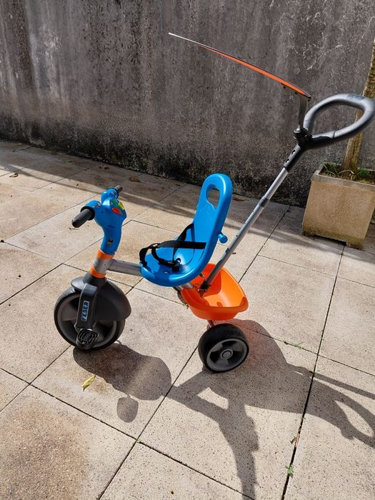 Triciclo Evolutivo Baby Plus Music Azul FEBER