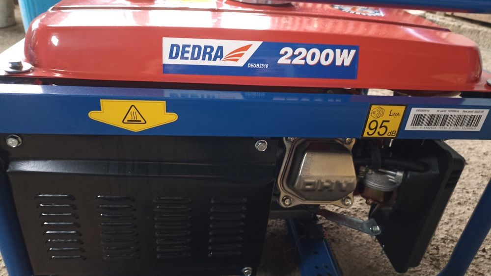 Бензиновий генератор DEDRA DEGB 2510 2,2 кВт