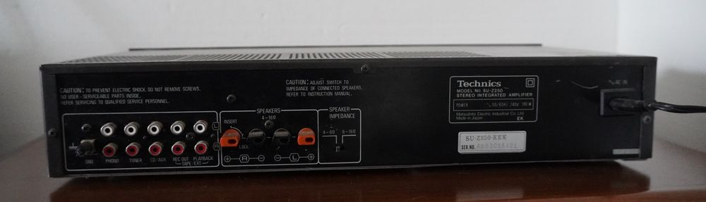 Amplificador Technics
