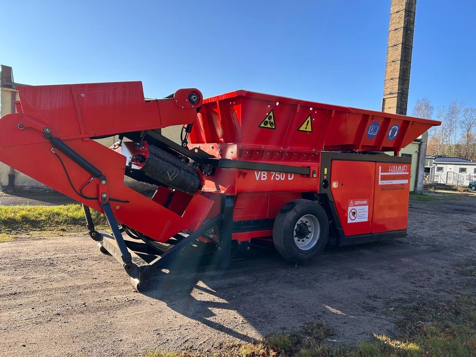 Hammel vb 750d rozdrabniacz rębak arjes pronar doppstadt
