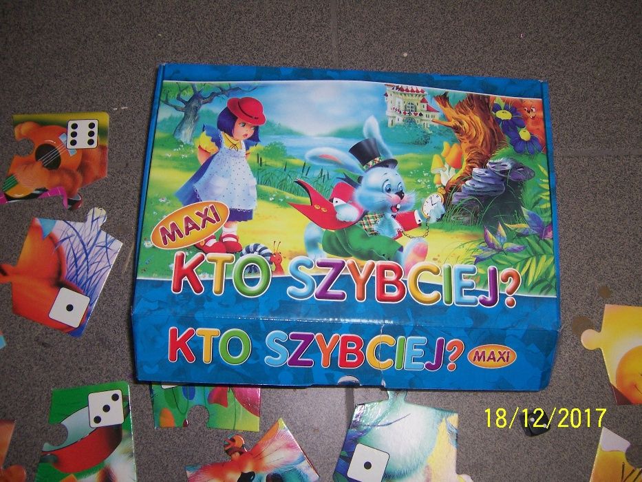 Gra kto szybciej - planszowa