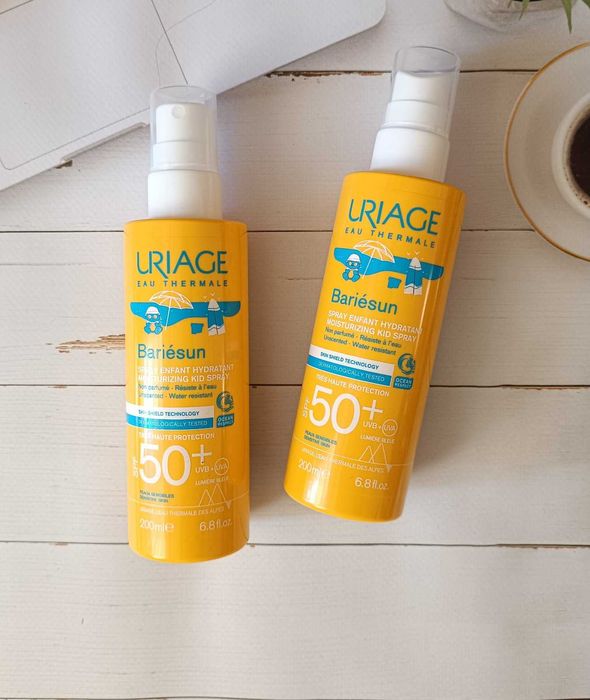 Дитячий сонцезахисний спрей для тіла Uriage bariesun kid spray spf 50+