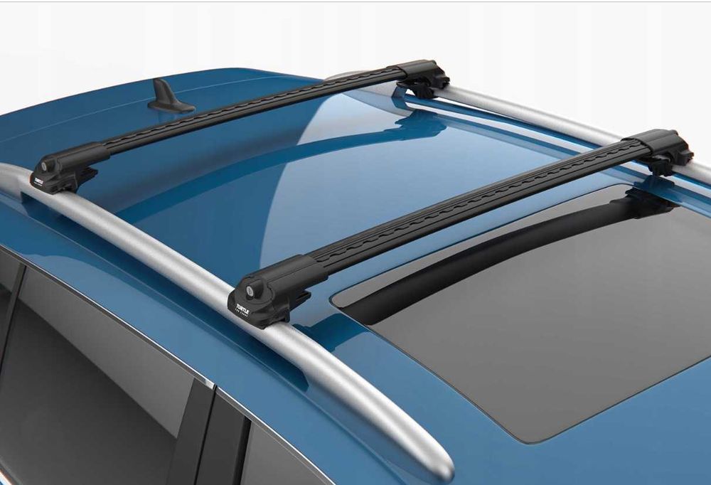 Bagażnik dachowy TURTLE belki na relingi Mercedes GL X164 GL X166