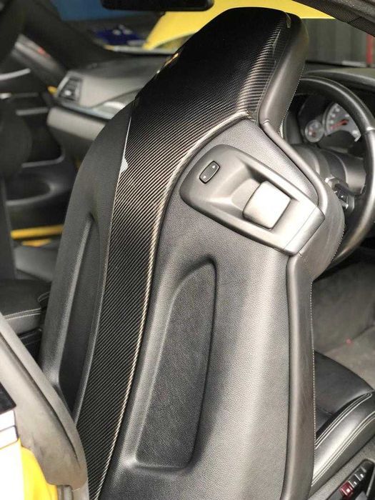 bmw накладки на задню кришку сидіння на зад карбон M3 M4 F80 F83
