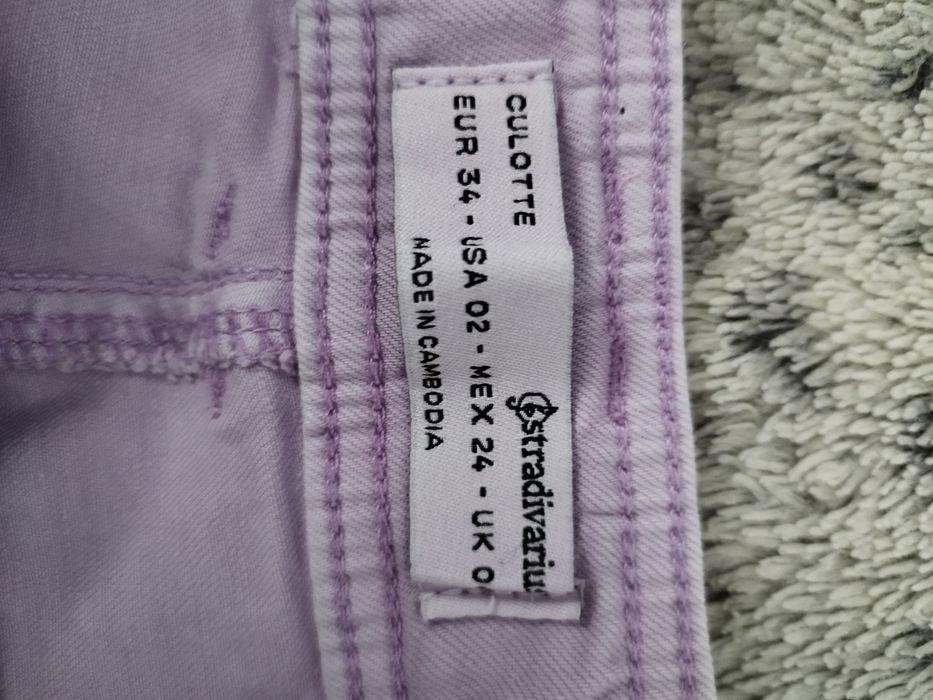 Spodnie culotte Stradivarius w rozmiarze 34 - XS