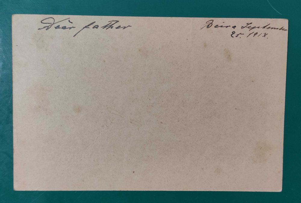 Inteiro postal - 1916 Companhia de Moçambique 1 centavo sobre 10 reis