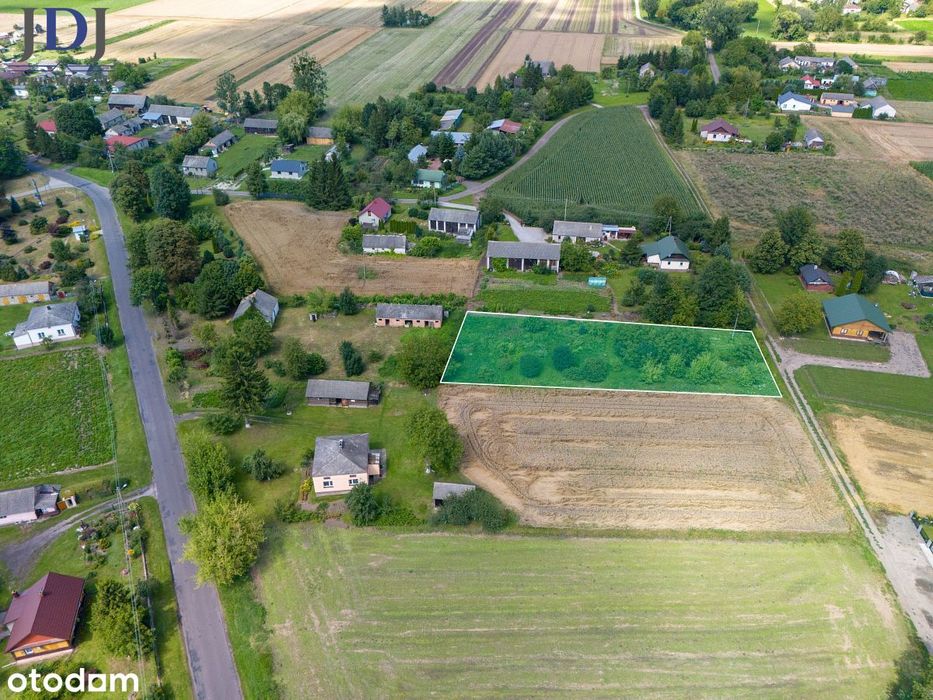 Działka budowlana 22ar, Moroczyn. Hrubieszów – pohled 3